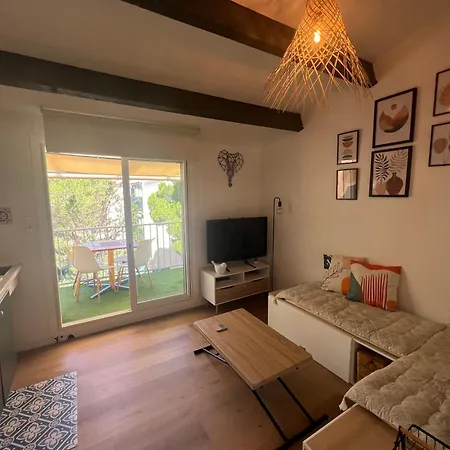 Mer Et Soleil Joli Studio Cabine Mezzanine Cosy Mt St Martin Cap D'agde