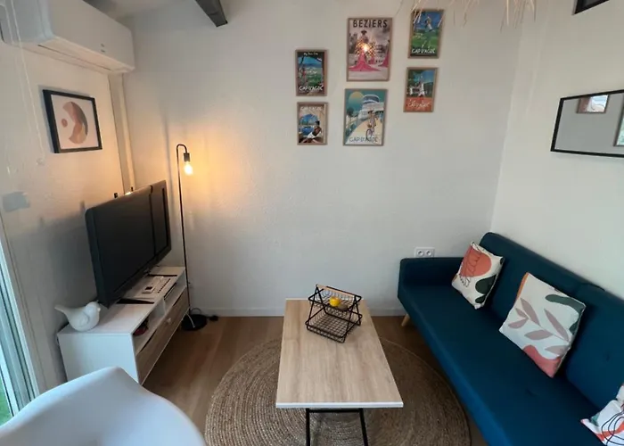 Et Soleil Joli Mezzanine Cosy Mt St Martin Cap D'agde Agde